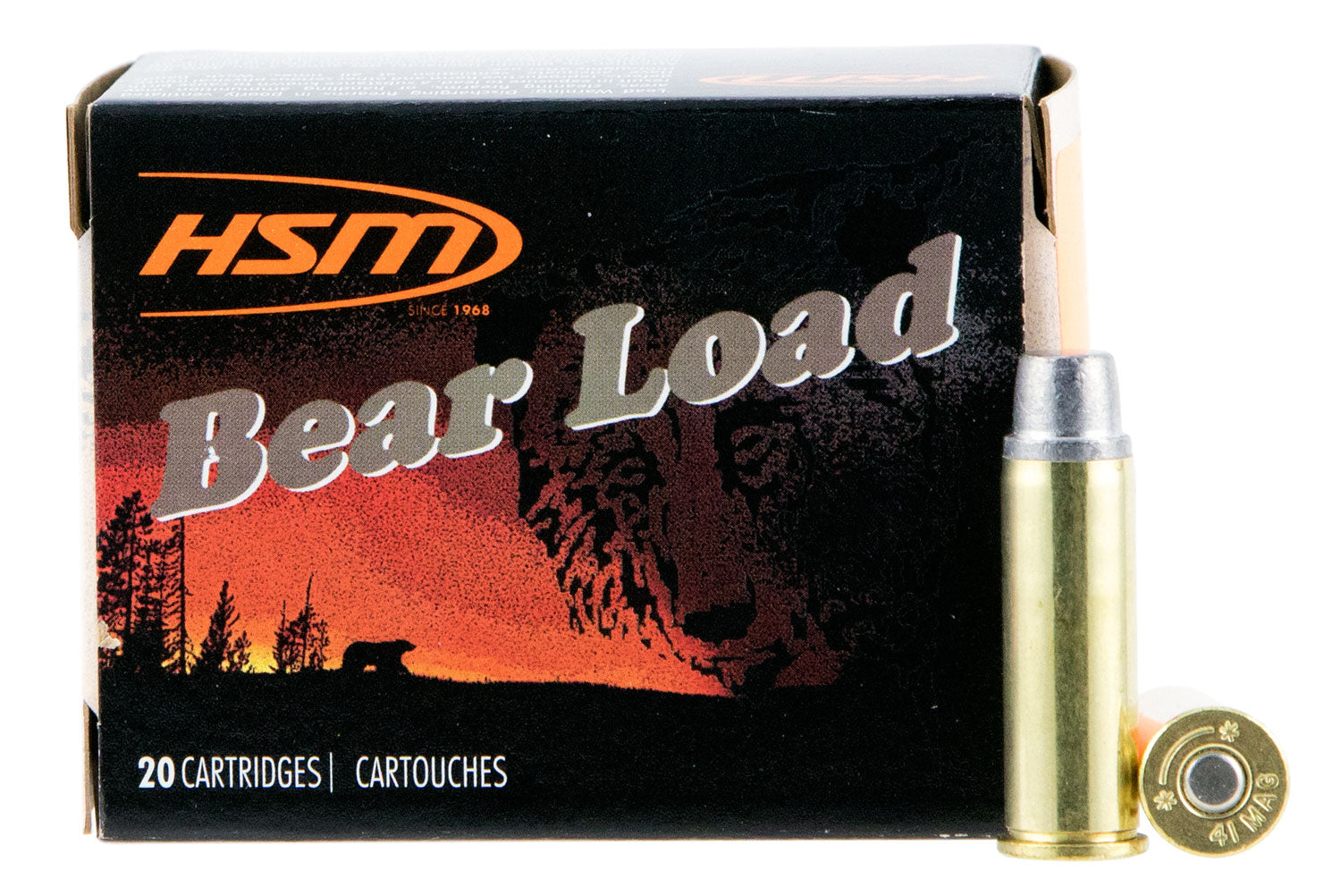 HSM Bear Load Semi-Wadcutter Ammo