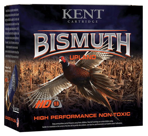 Kent Cartridge B12U366 Bismuth High Performance Upland 12 Gauge 2.75" 1-1/4 oz 6 Shot 25 Bx/ 250 Cs