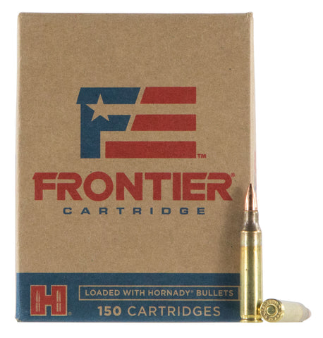 Frontier Cartridge FR2015 Frontier  5.56 NATO 55 GR Full Metal Jacket 150 Bx/ 8 Cs - 150 Rounds