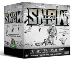 Hevishot 20088 Hevi-Snow Waterfowl 
12 Gauge 3" 1-1/4 oz BB Shot 25 Bx/ 10 Cs