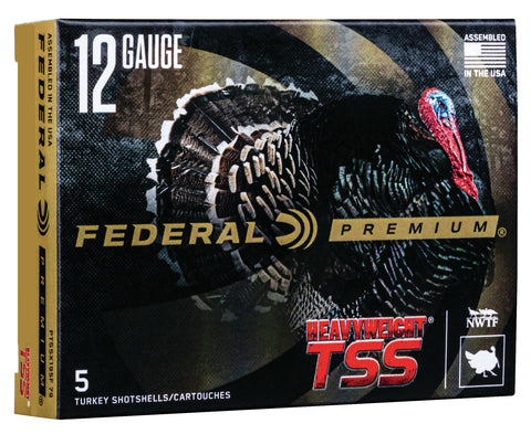 Federal PTSSX195F810 Premium Turkey 
12 Gauge 3.5" 2-1/4 oz 8,10 Shot 5 Bx/ 10 Cs
