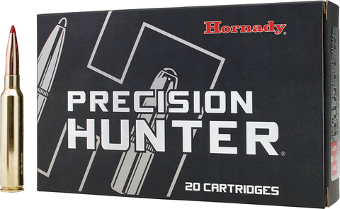 Hornady 82166 Precision Hunter  
300 Precision Rifle Cartridge (PRC) 212 GR ELD-X 20 Bx/ 10 Cs
