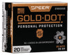 Speer Ammo 23602GD Gold Dot Personal Protection 
25 Automatic Colt Pistol (ACP) 35 GR Hollow Point 20 Bx/ 10 Cs - CCI - View 1