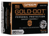 Speer Ammo 23917GD Gold Dot Personal Protection 
357 Magnum 135 GR Hollow Point Short Barrel 20 Bx/ 10 Cs - CCI - View 1