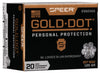 Speer Ammo 23920GD Gold Dot Personal Protection 
357 Magnum 125 GR Hollow Point 20 Bx/ 10 Cs - CCI - View 1