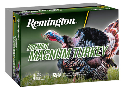 Remington Ammunition P1235M4A Premier Magnum Copper-Plated Buffered Turkey 
12 Gauge 3.5" 2-1/4 oz 4 Shot 5 Bx/ 20 Cs