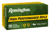 Remington Ammunition 27671 High Performance  
6.5 Creedmoor 140 GR Boat Tail Hollow Point 20 Bx/ 10 Cs - Remington - View 1
