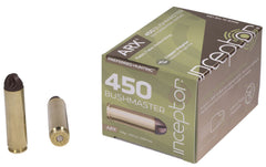 Inceptor 450BMARXBR15 Preferred Hunting  450 Bushmaster 158 gr ARX 20 Bx/ 10 Cs