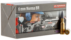 NORMA AMMUNITION (RUAG) 10160162 Match Diamond Line Berger 
6mm Norma Bench Rest 105 GR Coated Hollow Point 50 Bx/100 Cs
