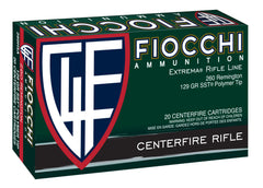 Fiocchi 260HSA   
260 Remington 129 GR SST 20 Bx/ 10 Cs