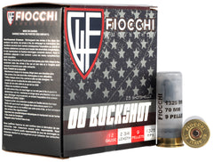 Fiocchi 12MW00BK   12 Gauge 2.75" Lead 00 Buck Shot 10 Bx/ 25 Cs