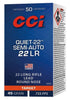 CCI 975CC Target & Plinking Quiet-22 22 LR 45 gr Lead Round Nose (LRN) 50 Bx/ 100 Cs