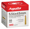 Aguila 1E556126 Rifle  5.56 NATO 55 gr Full Metal Jacket Boat Tail (FMJBT) 300 Bx/ 4 Cs - Aguila - View 1