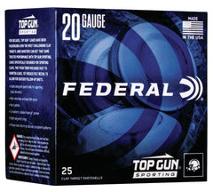 Federal TGS282175 Top Gun Sporting 28 Gauge 2.75" 3/4 oz 7.5 Shot 25 Bx/ 10 Cs