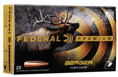 Federal GM300NMBH1 Gold Medal Berger Hybrid Hunter 300 Norma Mag 215 gr Berger Hybrid Hunter 20 Bx/ 10 Cs
