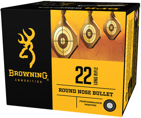 Browning Ammo B194122000 BPR  22 LR 36 gr Plated Hollow Point 1000 Bx/ 2 Cs
