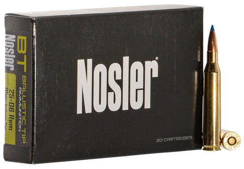 Nosler 40071 Ballistic Tip Hunting 25-06 Rem 115 gr Ballistic Tip 20 Bx/ 10 Cs