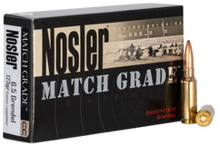 Nosler 44501 Match Grade  6.5 Grendel 123 gr Hollow Point Boat Tail (HPBT) 20 Bx/ 10 Cs