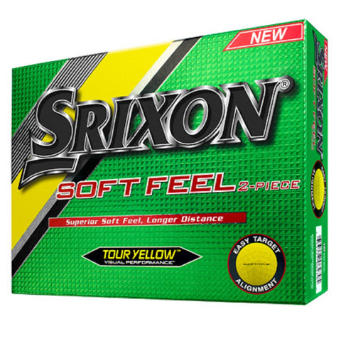 Srixon Soft Feel Golf Ball-Tour Yellow-Dozen