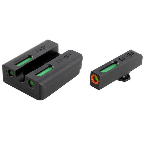 TRUGLO TFX Pro Tritium/Fiber Handgun Sight - Taurius MIL/SLM