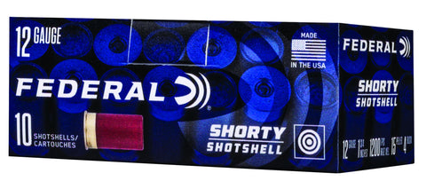 Federal SH1294B Shorty  12 Gauge 1.75" 4 Buck Shot 10 Bx/ 10 Cs