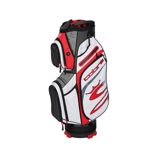 Cobra Golf 2020 Ultralight Cart Bag Black-High Risk Red-Wht