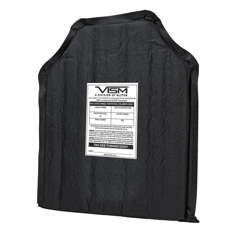 Vism Soft Ballistic Panel 10 in x 12 in Shooters Cut