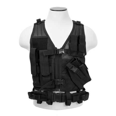 Vism Tactical Vest Black-XS-Sm