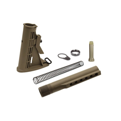 Leapers UTG PRO 6-Position Mil-spec Stock Assembly-FDE