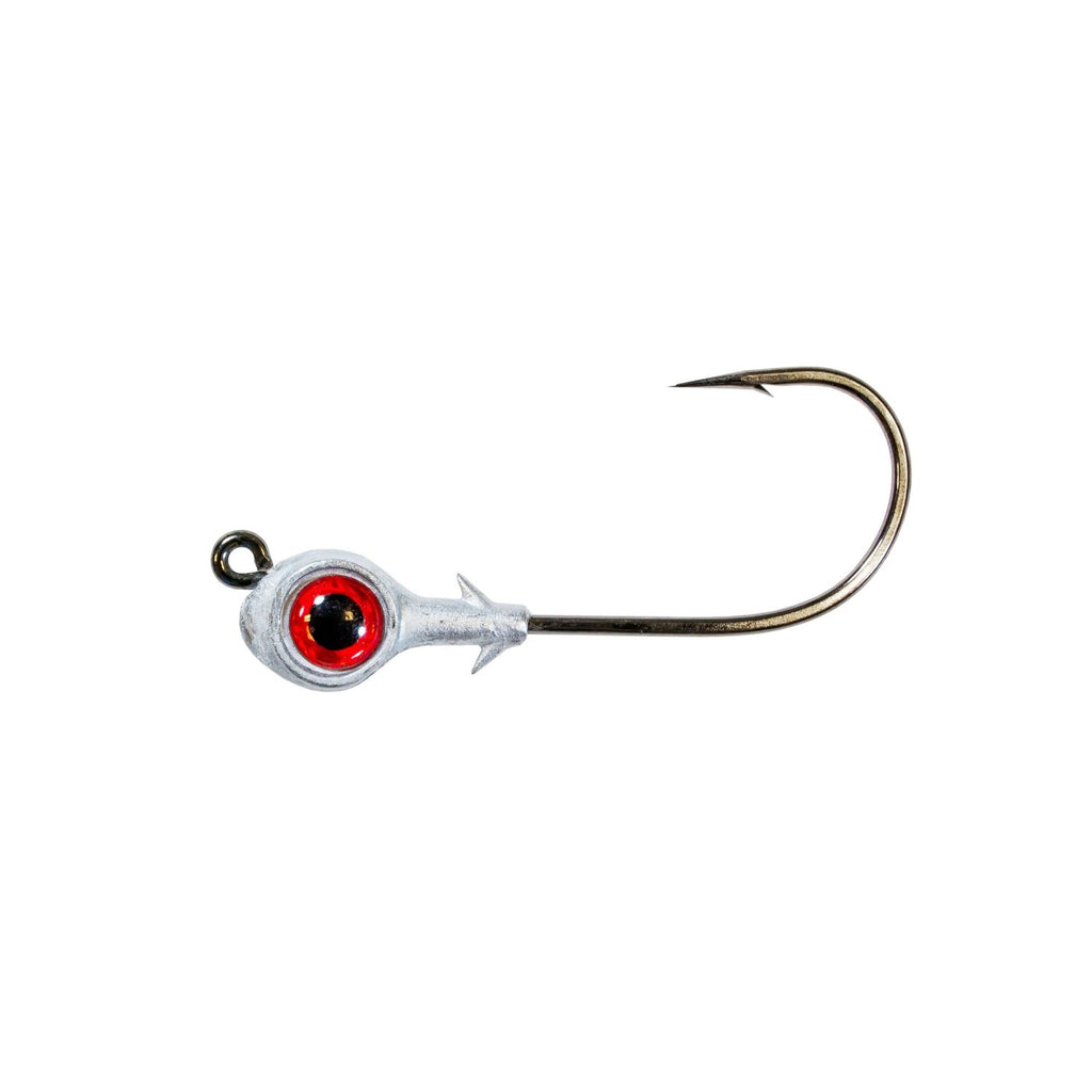Zman Redfish Eye Jig Heads 0.125 Oz-Red