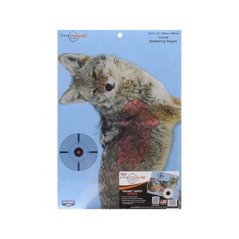 Birchwood Casey Pregame 16.5x24 Coyote Reactive Target 3 Pack