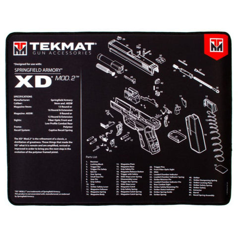 TekMat Ultra 20 XD MOD 2 Gun Cleaning Mat