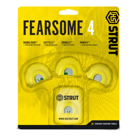 Hunters Specialties Strut Fearsome 4 Diaphragm 4 Pack