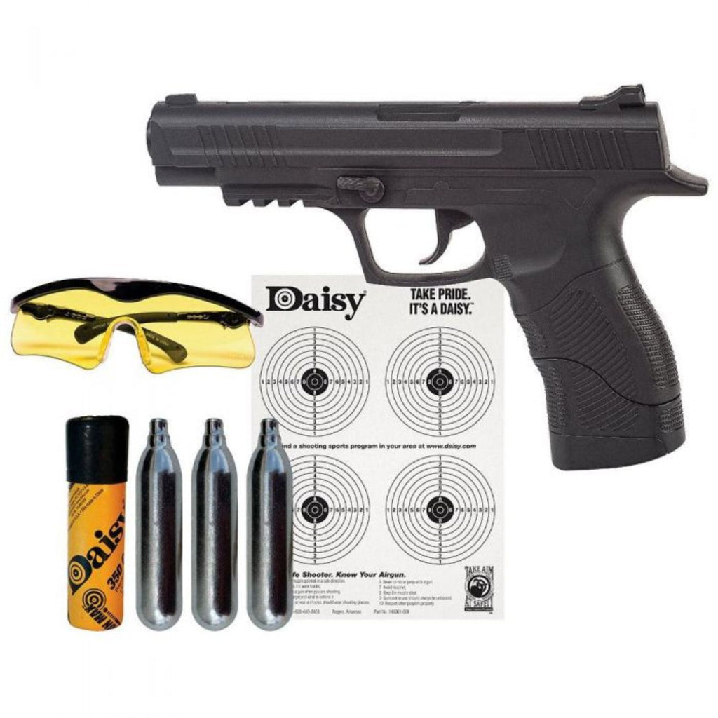 Daisy 415 Pistol Kit w Glasses Targets BB CO2