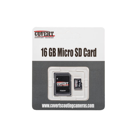 Covert 16GB Micro SD Card