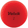 Volvik 2020 Vivid 3 Pc Golf Balls Matte Red