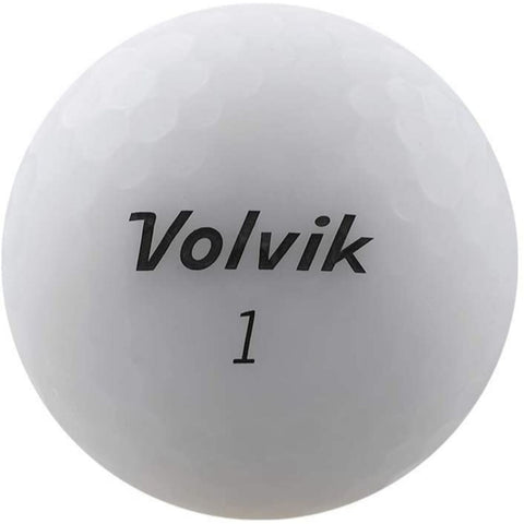 Volvik 2020 Vivid 3 Pc Golf Balls Matte White