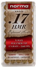 Ruag Ammotec USA 297040050   17 HMR 17 gr V-Max 50 Bx/ 40 Cs