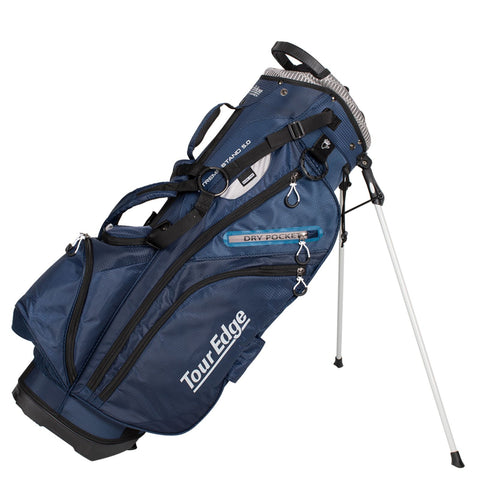 Tour Edge Hot Launch Xtreme Stand 5.0 Bag-Navy