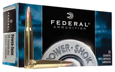Federal 7WSME Power-Shok 7mm Winchester Short Mag Soft Point 150 GR 20Box/10Case