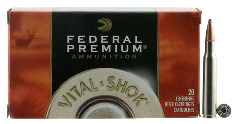 Federal P3006AD Vital-Shok 30-06 Springfield Nosler Partition 165 GR 20Box/10Cs