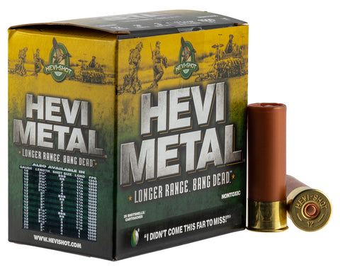 Hevishot 38002 Hevi-Metal Longer Range 12 Gauge 3" 1 1/4 oz 2 Shot 25 Bx/ 10 Cs