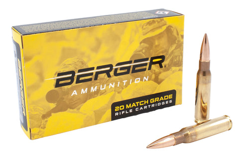 Berger Bullets 60010 Tactical  308 Win 175 gr Open Tip Match (OTM) 20 Bx/ 10 Cs
