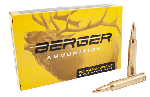Berger Bullets 70010 Hunting  300 Win Mag 168 gr Classic Hunter 20 Bx/ 10 Cs