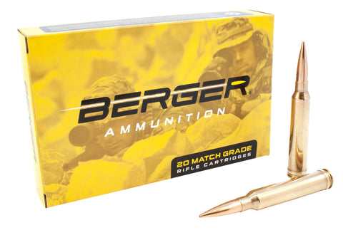 Berger Bullets 70100 Tactical  300 Win Mag 215 gr Hybrid Open Tip Match Tactical 20 Bx/ 10 Cs