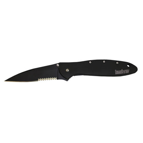 Kershaw Leek Black Serrated Speedsafe Knife