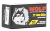 Wolf Match Extra 22 LR 40 gr Round Nose (RN) 50 Bx/ 100 Cs