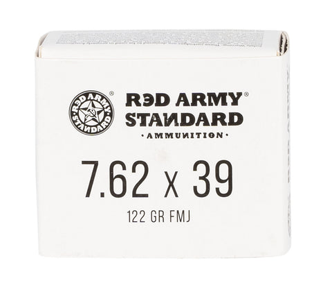 Red Army Standard AM3092 Red Army Standard 7.62x39mm 122 gr Full Metal Jacket 20 Bx/ 50 Cs