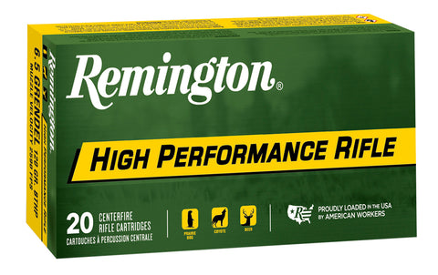 Remington Ammunition R65GR1 High Performance  6.5 Grendel 120 gr Boat Tail Hollow Point 20 Bx/ 10 Cs