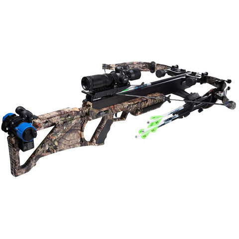 Excalibur Bulldog 440 Crossbow Mossy Oak Breakup Tact 100 Scope and EXT